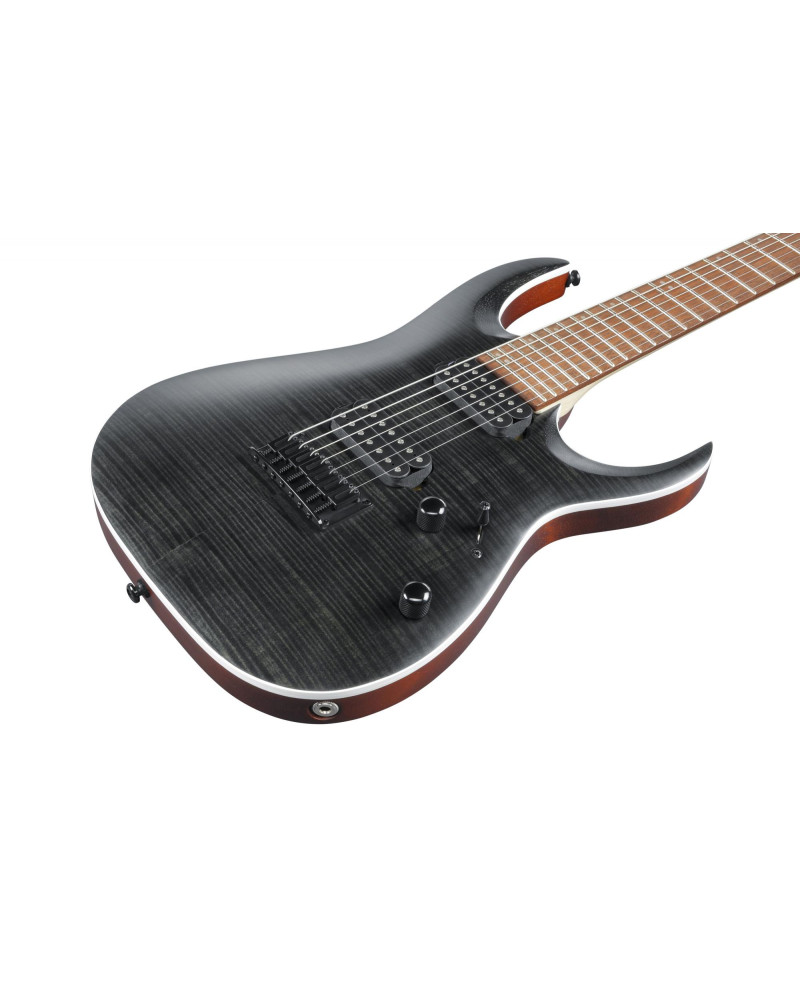 Ibanez RGA742FM-TGF RGA Electric Guitar 7-String - Transparent Grey Flat