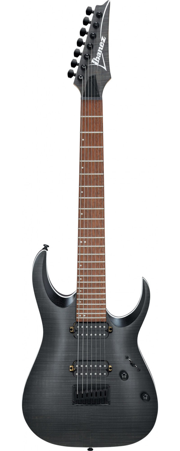 Ibanez RGA742FM-TGF RGA Electric Guitar 7-String - Transparent Grey Flat