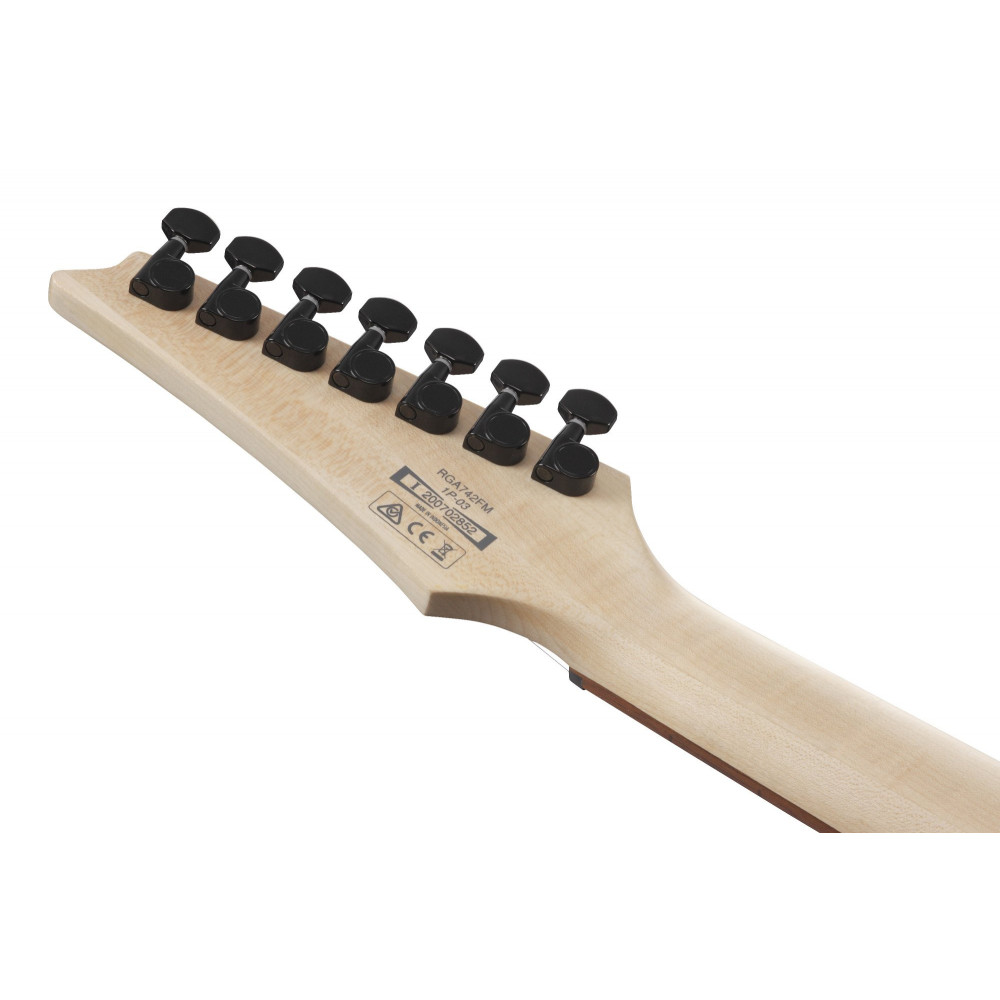 Ibanez RGA742FM-TGF RGA Electric Guitar 7-String - Transparent Grey Flat