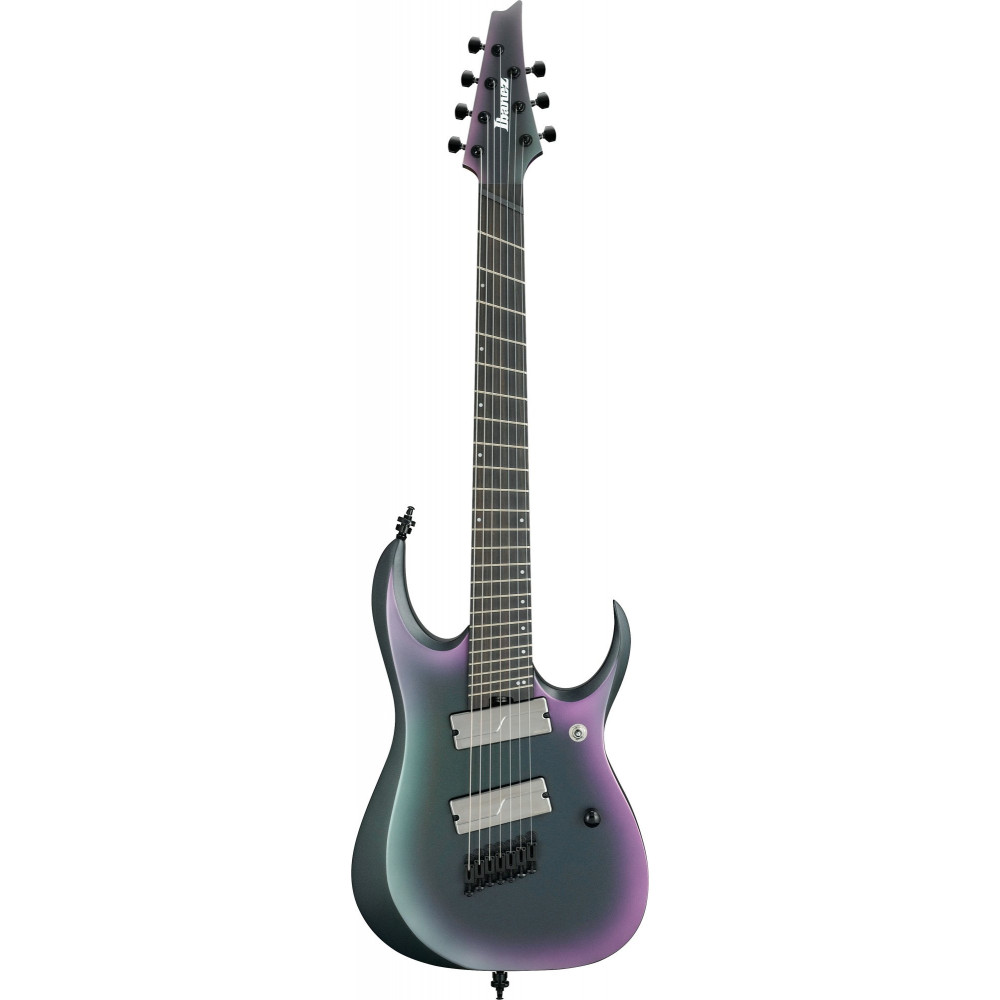 Ibanez RGD71ALMS-BAM Axe Design Lab RGD Electric Guitar 7-String Multi Scale - Black Aurora Burst Matte