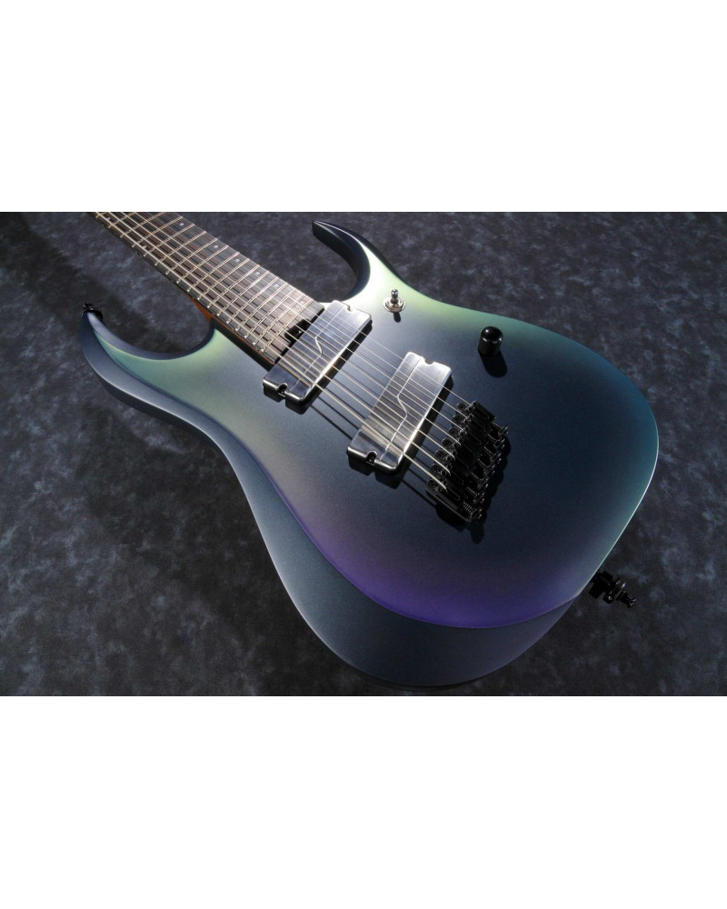Ibanez RGD71ALMS-BAM Axe Design Lab RGD Electric Guitar 7-String Multi Scale - Black Aurora Burst Matte
