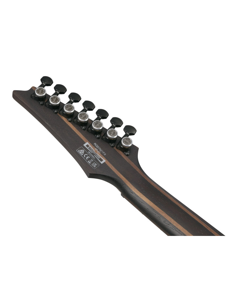 Ibanez RGD721FA-WUF RGD Electric Guitar 7-String - Stained Wine Red Burst Flat