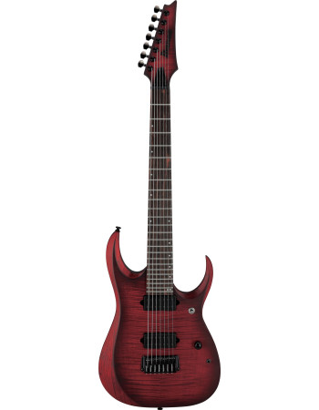 Ibanez RGD721FA-WUF RGD Electric Guitar 7-String - Stained Wine Red Burst Flat