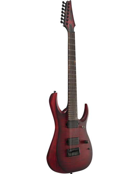 Ibanez RGD721FA-WUF RGD Electric Guitar 7-String - Stained Wine Red Burst Flat