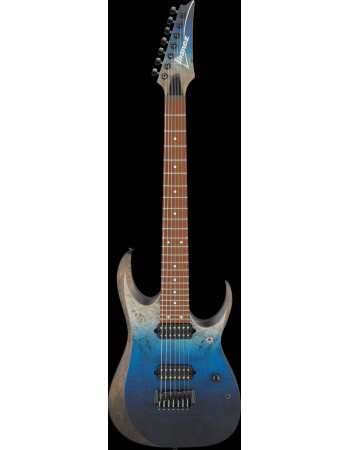 Ibanez RGD7521PB-DSF RGD Electric Guitar 7-String - Deep Seafloor Fade Flat