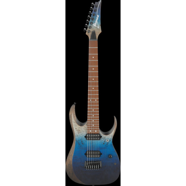 Ibanez RGD7521PB-DSF RGD Electric Guitar 7-String - Deep Seafloor Fade Flat