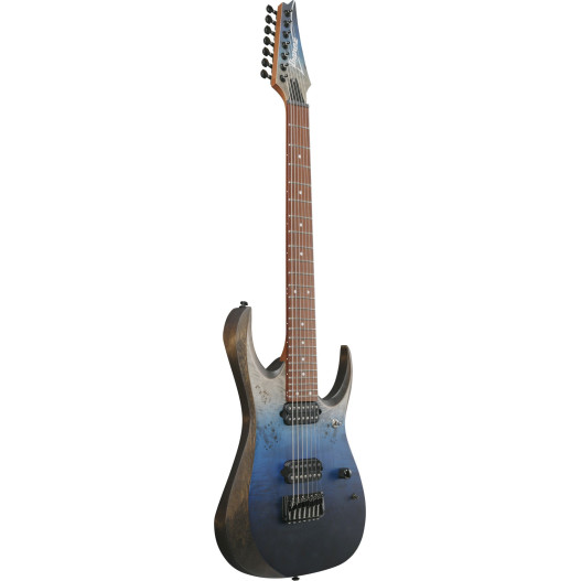 Ibanez RGD7521PB-DSF RGD Electric Guitar 7-String - Deep Seafloor Fade Flat