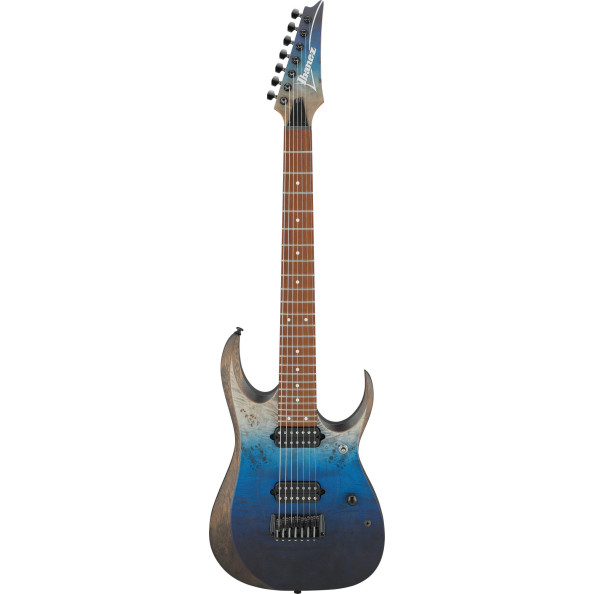 Ibanez RGD7521PB-DSF RGD Electric Guitar 7-String - Deep Seafloor Fade Flat