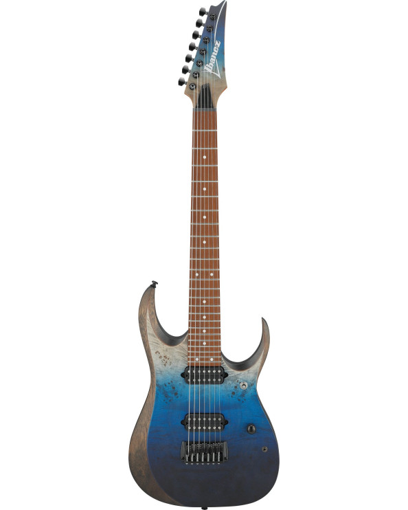 Ibanez RGD7521PB-DSF RGD Electric Guitar 7-String - Deep Seafloor Fade Flat