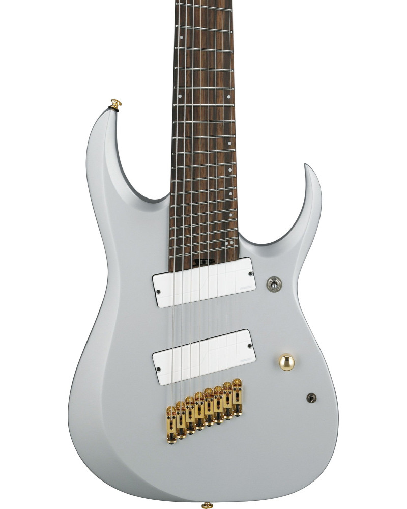 Ibanez RGDMS8-CSM Axe Design Lab RGD Electric Guitar 8-String Multi Scale - Classic Silver Metallic