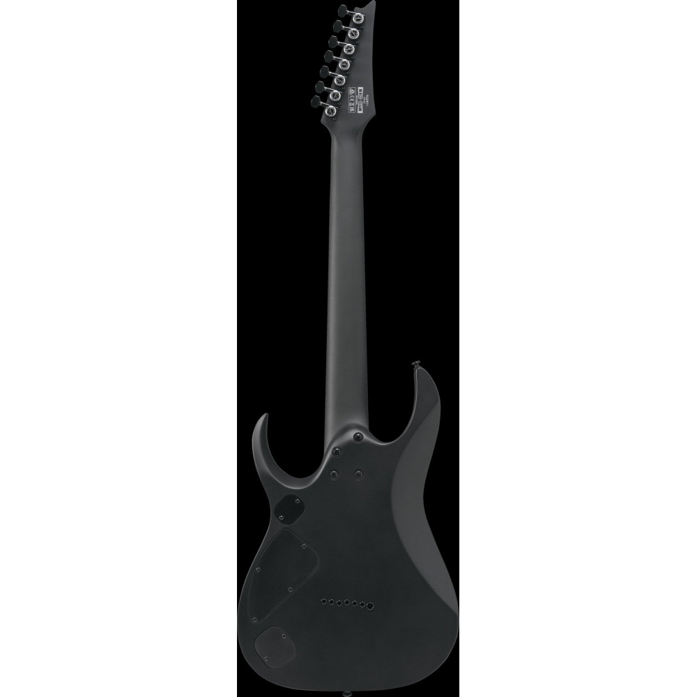 Ibanez RGDRB71-BKF Iron Label RGD Electric Guitar 7-String - Black Flat