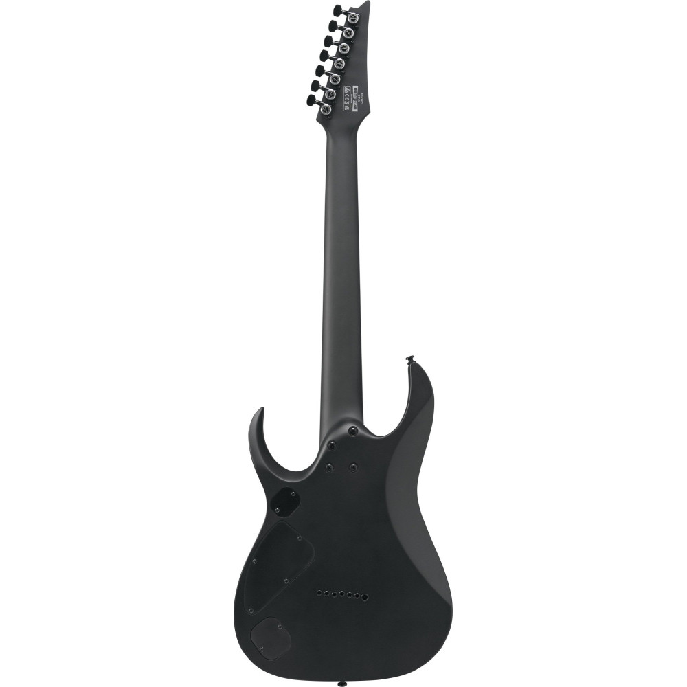 Ibanez RGDRB71-BKF Iron Label RGD Electric Guitar 7-String - Black Flat
