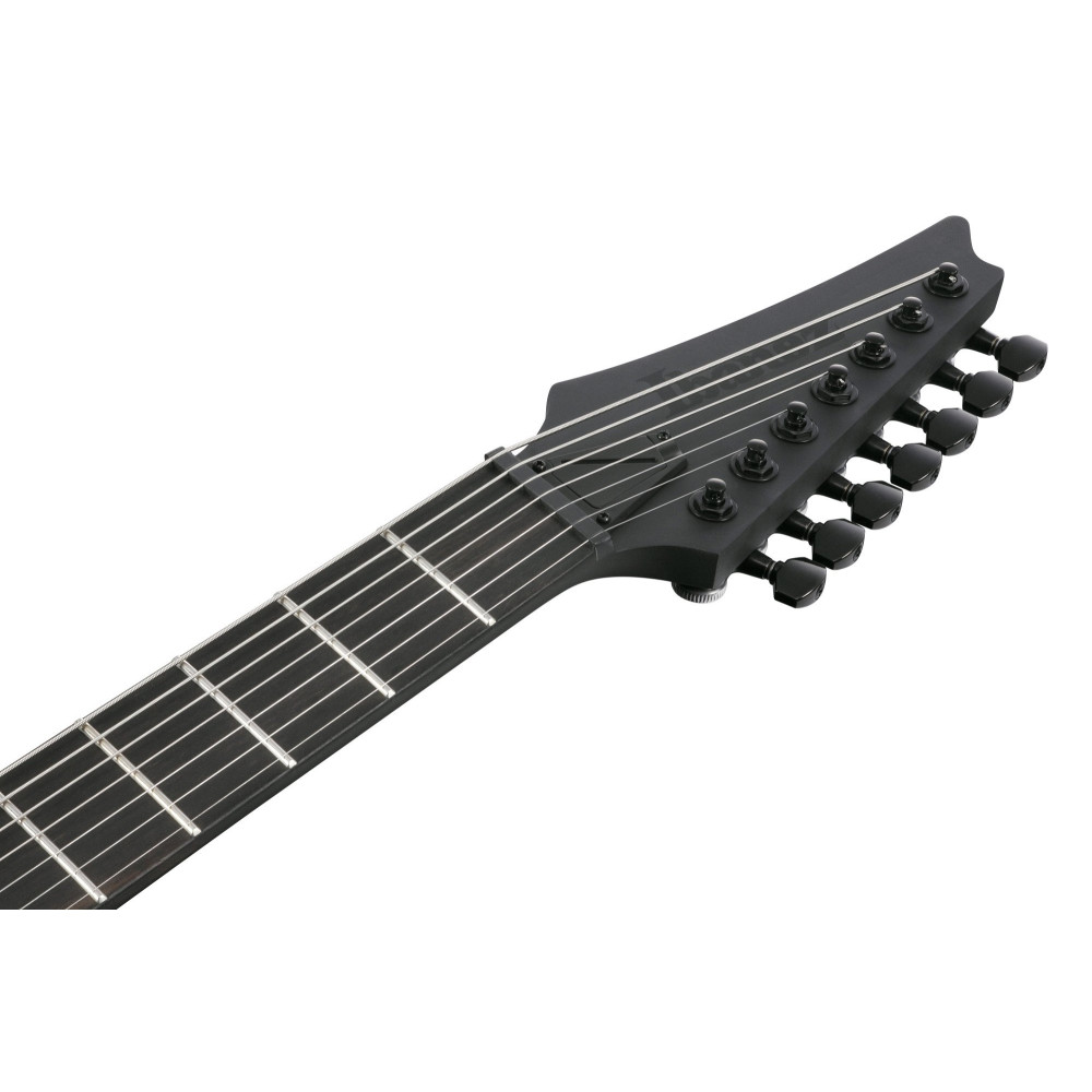 Ibanez RGDRB71-BKF Iron Label RGD Electric Guitar 7-String - Black Flat
