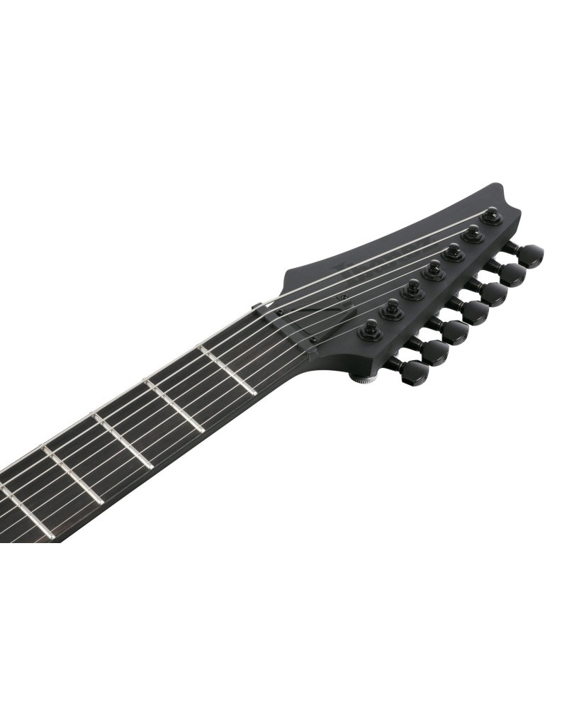 Ibanez RGDRB71-BKF Iron Label RGD Electric Guitar 7-String - Black Flat