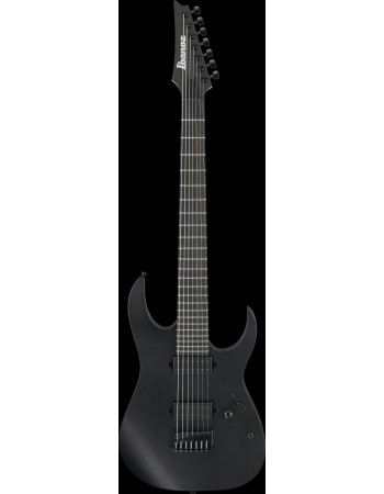 Ibanez RGIXL7-BKF Iron Label RG Electric Guitar 7-String - Black Flat
