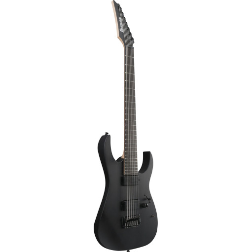Ibanez RGIXL7-BKF Iron Label RG Electric Guitar 7-String - Black Flat