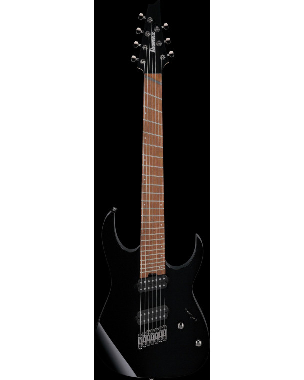Ibanez RGMS7-BK RG Electric Guitar 7-String Multi Scale - Black