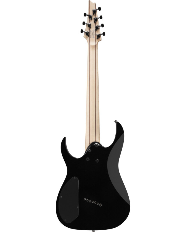 Ibanez RGMS7-BK RG Electric Guitar 7-String Multi Scale - Black