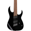 Ibanez RGMS7-BK RG Electric Guitar 7-String Multi Scale - Black