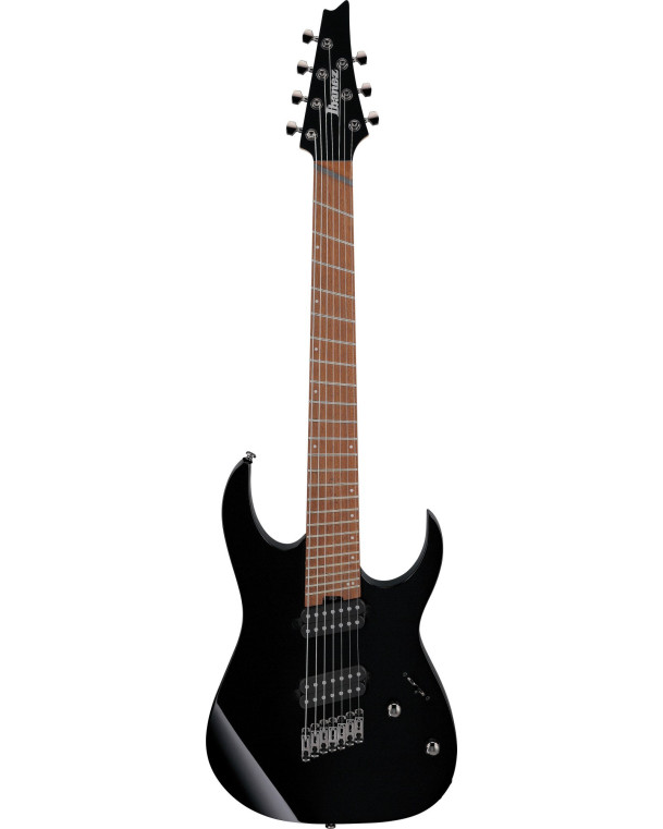Ibanez RGMS7-BK RG Electric Guitar 7-String Multi Scale - Black