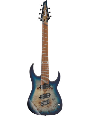 Ibanez RGMS7PB-CBS RG Electric Guitar 7-String Multi Scale - Cosmic Blue Sunburst