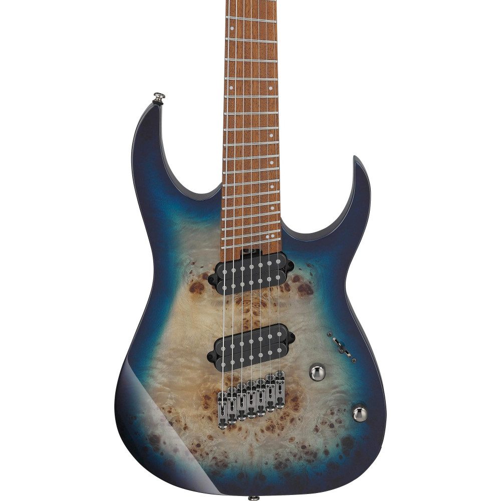 Ibanez RGMS7PB-CBS RG Electric Guitar 7-String Multi Scale - Cosmic Blue Sunburst