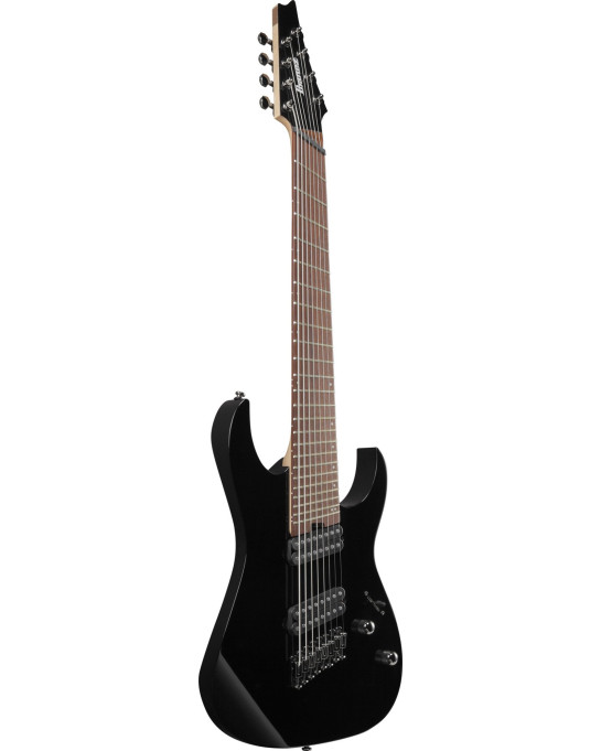 Ibanez RGMS8-BK RG-Serie E-Guitar 8 String Multiscale - Black