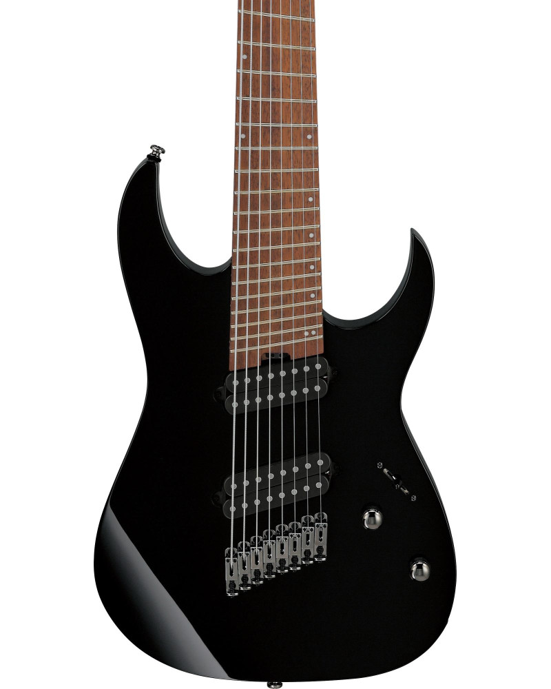 Ibanez RGMS8-BK RG-Serie E-Guitar 8 String Multiscale - Black