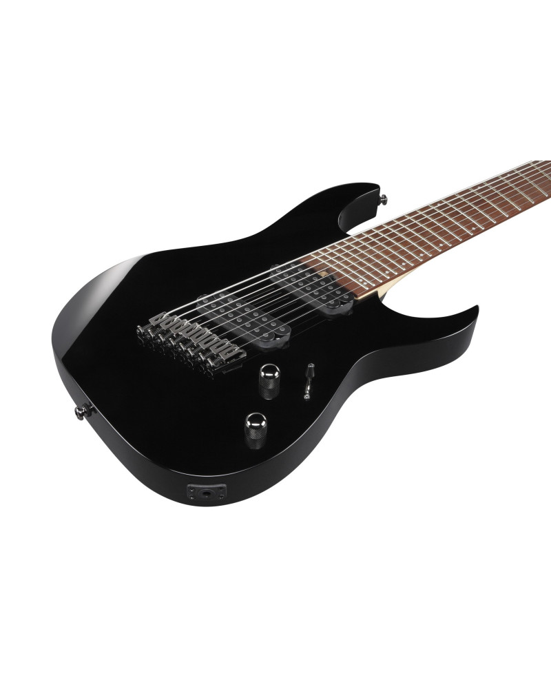 Ibanez RGMS8-BK RG-Serie E-Guitar 8 String Multiscale - Black
