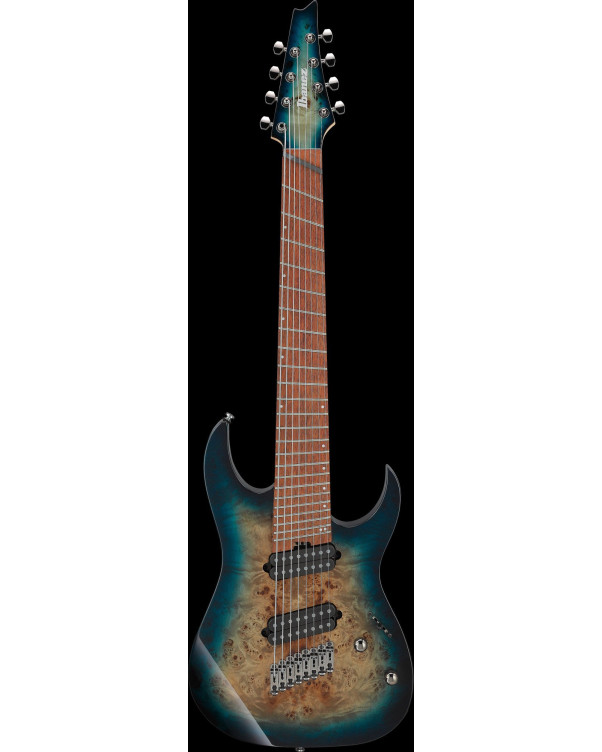 Ibanez RGMS8PB-CBS RG Electric Guitar 8-String Multi Scale - Cosmic Blue Starburst