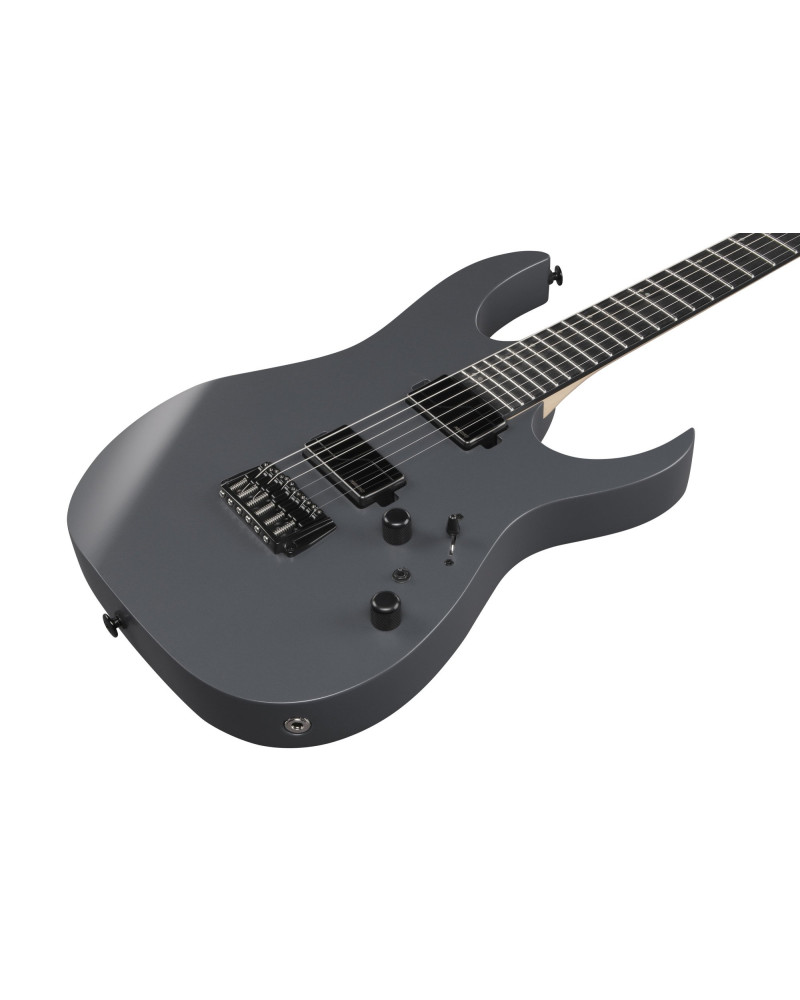 Ibanez RGR5121RB-GRF Prestige RGR Electric Guitar 6-String - Gray Metallic Flat + Case
