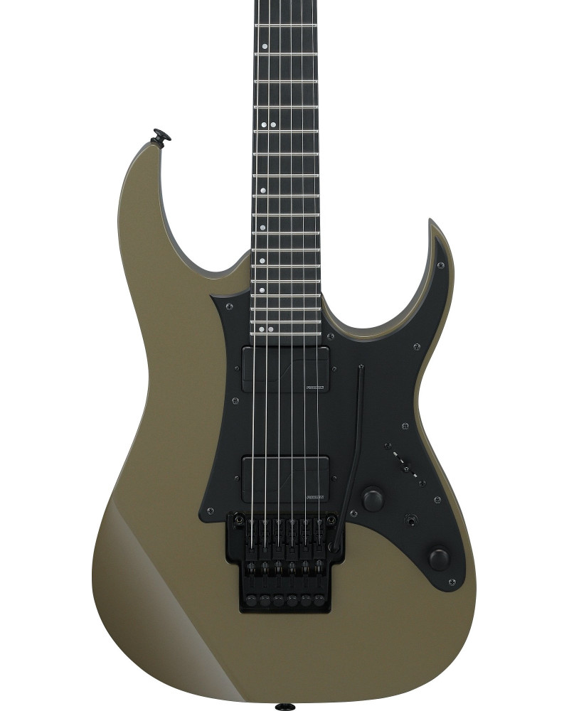 Ibanez RGR5130-KM Prestige RGR Electric Guitar 6-String - Khaki Metallic + Case