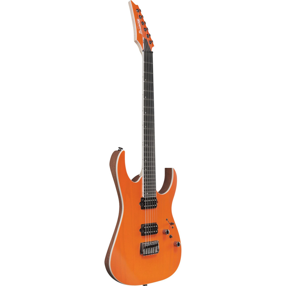 Ibanez RGR5221-TFR Prestige RG Electric Guitar 6-String - Transparent Fluorescent Orange + Case M20RG