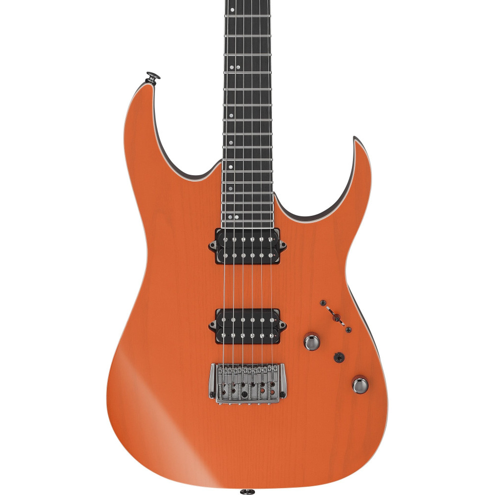 Ibanez RGR5221-TFR Prestige RG Electric Guitar 6-String - Transparent Fluorescent Orange + Case M20RG