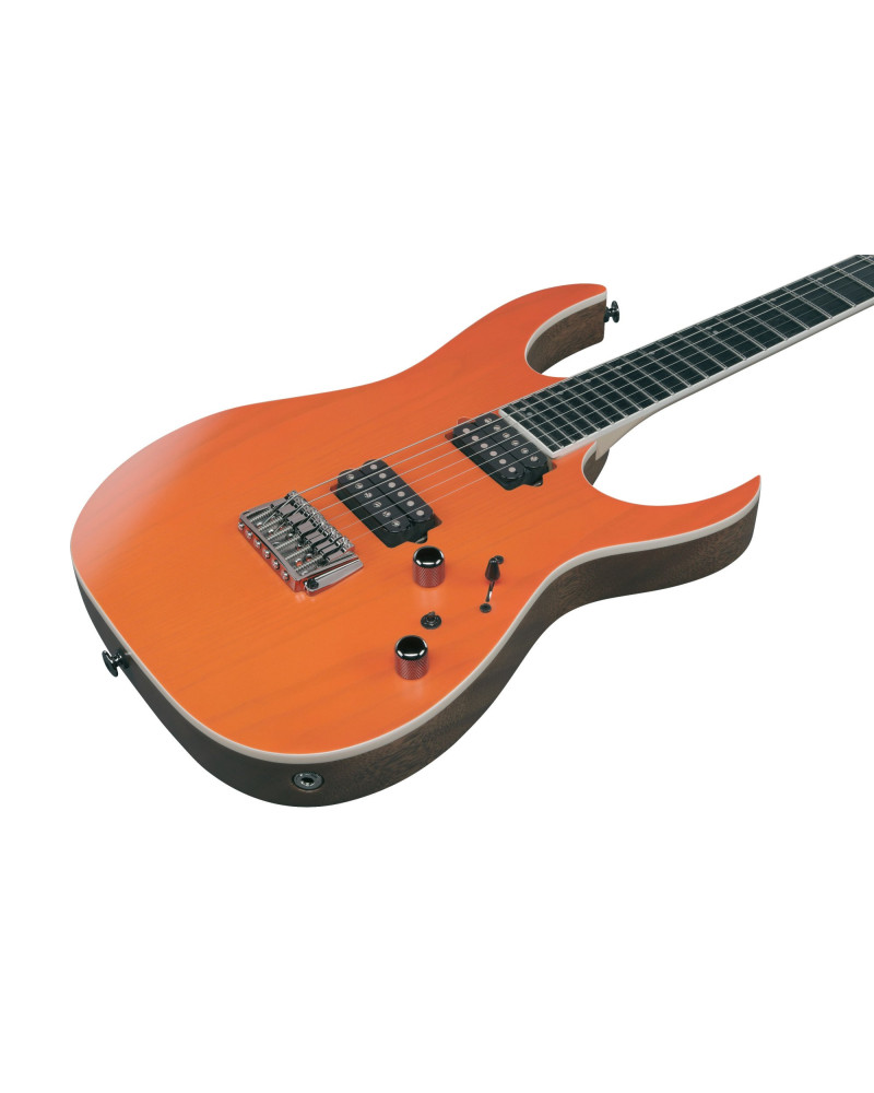 Ibanez RGR5221R-TFR Prestige RGR Electric Guitar 6-String - Transparent Fluorescent Orange + Case