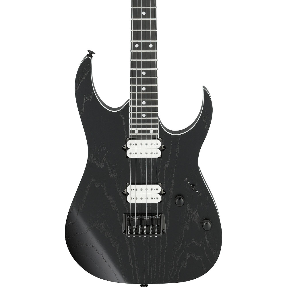 Ibanez RGR652AHBF-WK Prestige RGR Electric Guitar 6-String - Weatherd Black + Case M20RG