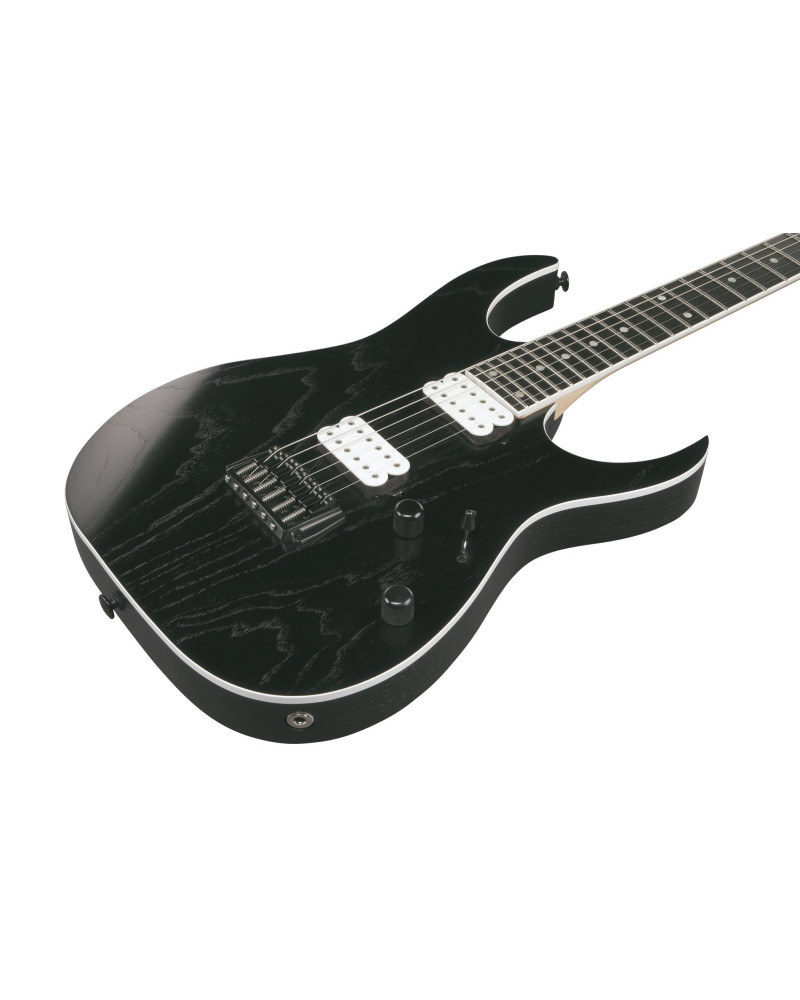 Ibanez RGR652AHBF-WK Prestige RGR Electric Guitar 6-String - Weatherd Black + Case M20RG