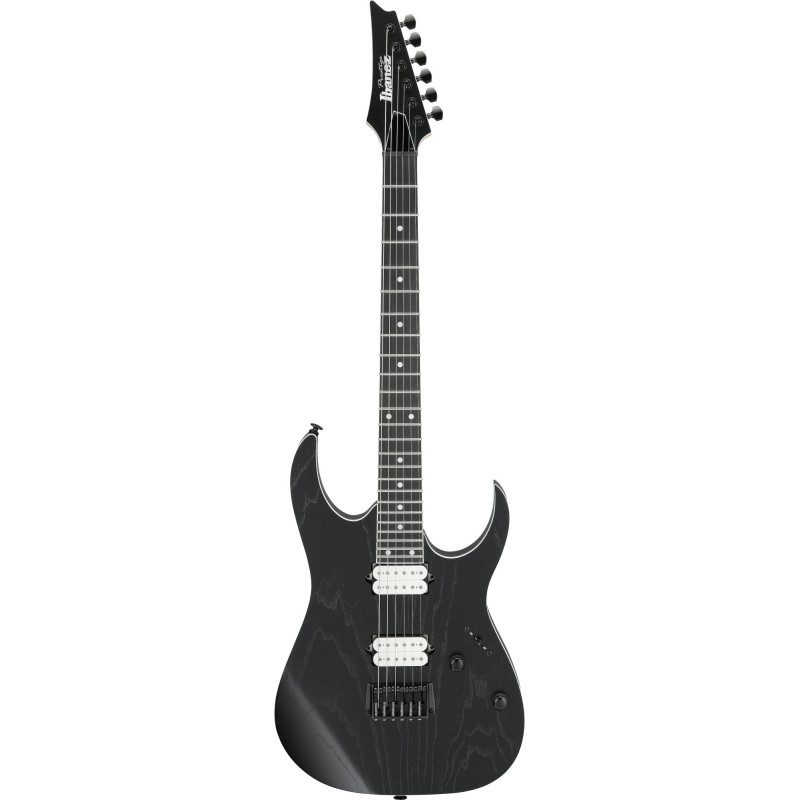Ibanez RGR652AHBF-WK Prestige RGR Electric Guitar 6-String - Weatherd Black + Case M20RG