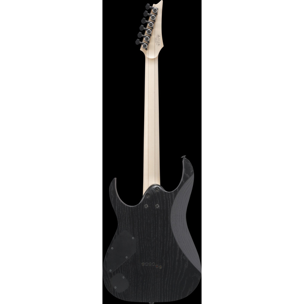 Ibanez RGR662AHBF-WK Prestige RGR Electric Guitar 6-String - Weathered Black + Case