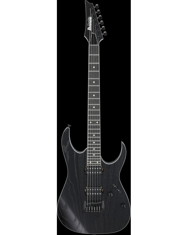 Ibanez RGR662AHBF-WK Prestige RGR Electric Guitar 6-String - Weathered Black + Case