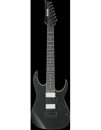 Ibanez RGR752AHBF-WK Prestige RGR Electric Guitar 7-String - Weathered Black + Case