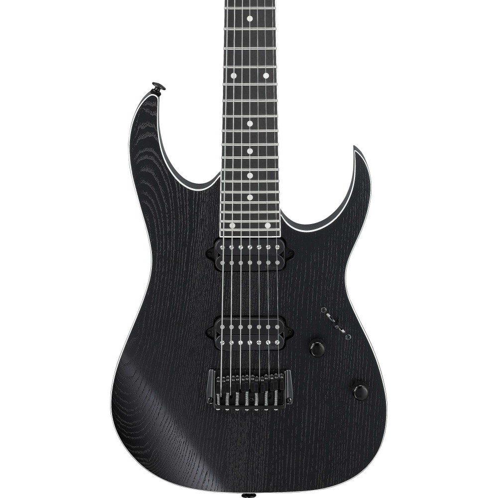 Ibanez RGR762AHBF-WK Prestige RGR Electric Guitar 7-String - Weathered Black + Case
