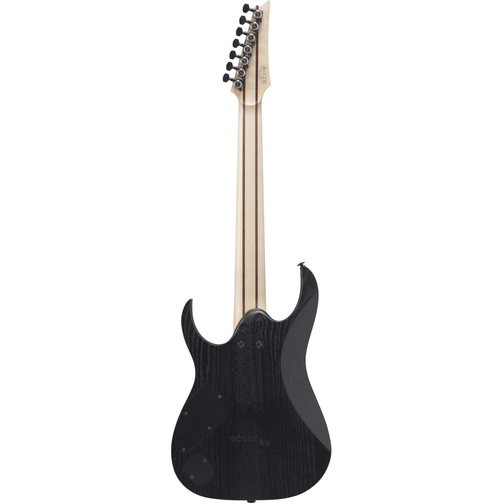 Ibanez RGR762AHBF-WK Prestige RGR Electric Guitar 7-String - Weathered Black + Case
