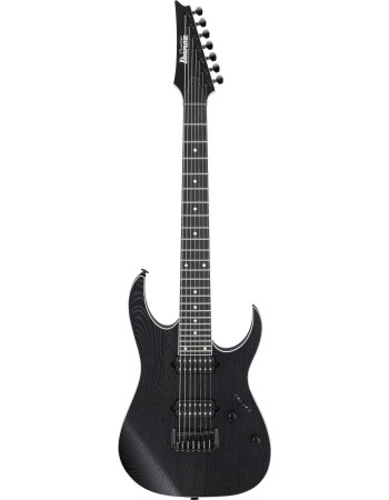 Ibanez RGR762AHBF-WK Prestige RGR Electric Guitar 7-String - Weathered Black + Case