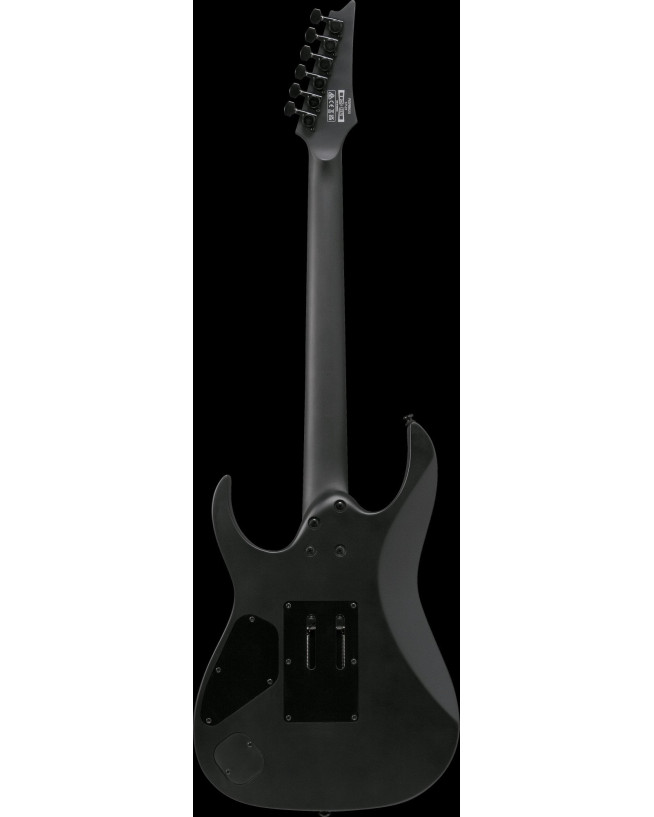 Ibanez RGRB620-BKF Iron Label RGR Electric Guitar 6-String - Black Flat