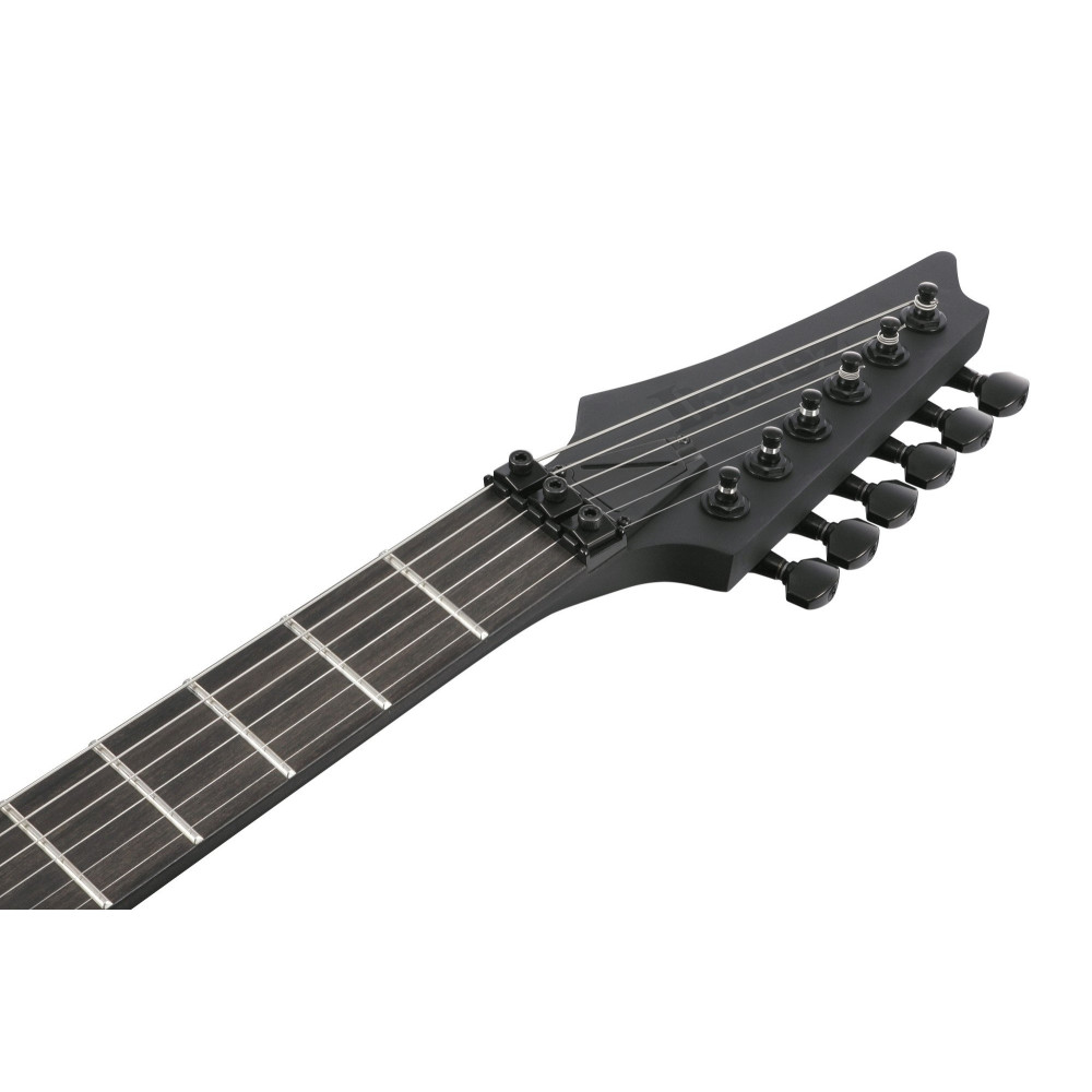 Ibanez RGRB620-BKF Iron Label RGR Electric Guitar 6-String - Black Flat