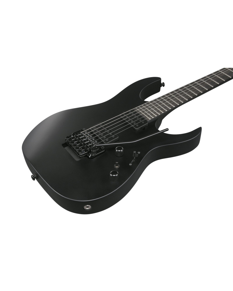 Ibanez RGRB620-BKF Iron Label RGR Electric Guitar 6-String - Black Flat