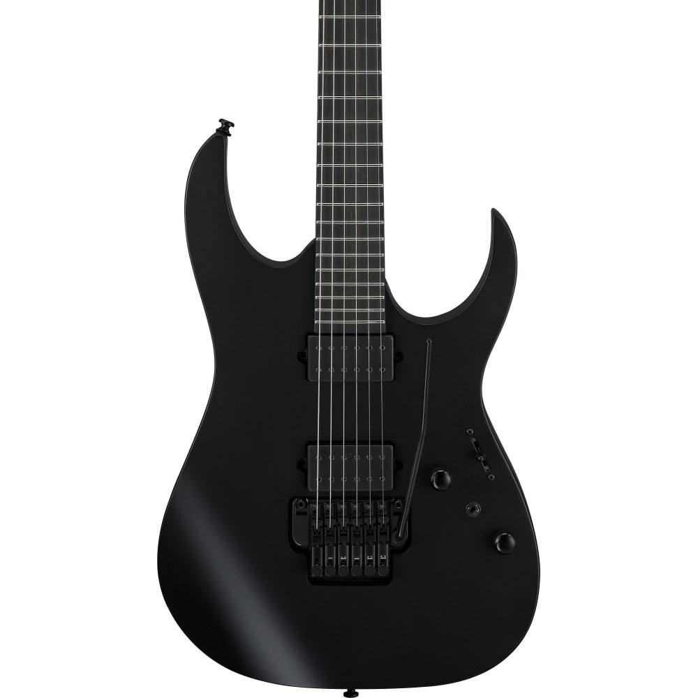 Ibanez RGRB620-BKF Iron Label RGR Electric Guitar 6-String - Black Flat