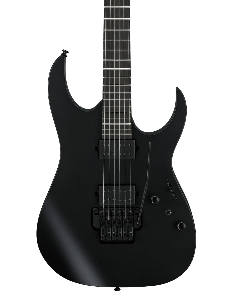 Ibanez RGRB620-BKF Iron Label RGR Electric Guitar 6-String - Black Flat