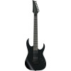 Ibanez RGRB720-BKF Iron Label RGR Electric Guitar 7-String - Black Flat